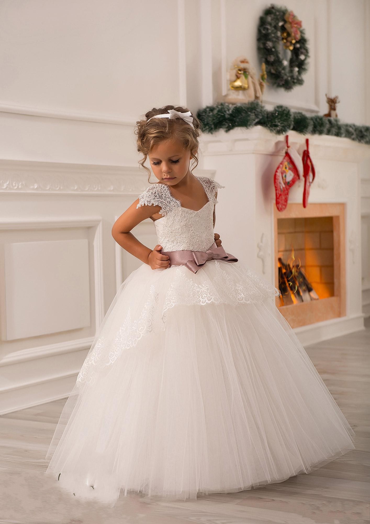 Ball Gown Flower Girl Dresses Off Shoulder Lace Sash Net Baby Girl Birthday Party Christmas Princess Dresses Children Girl Party Dresses DTJ, Hunter
Ball Gown Flower Girl Dresses Off Shoulder Lace Sash Net Baby Girl Birthday Party Christmas Princess Dresses Children Girl Party Dresses DTJ, Hunter