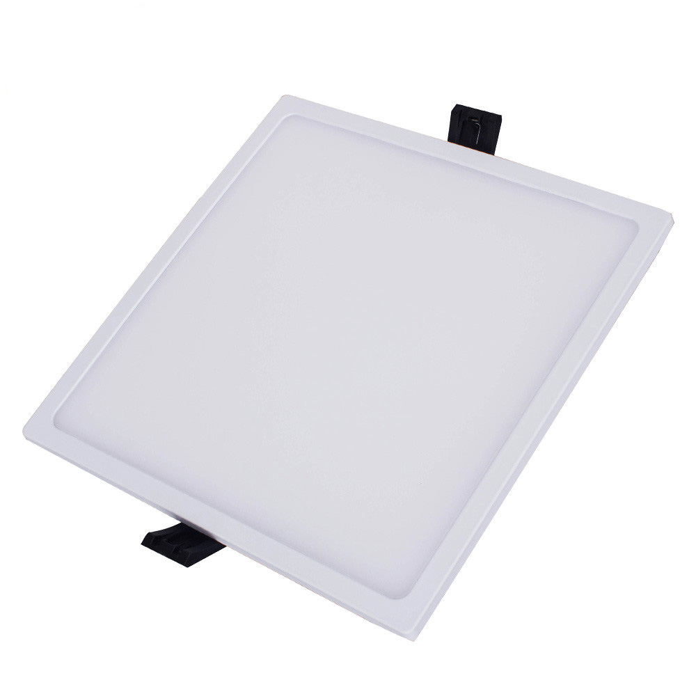 Integrate Led Recessed Downlights Round/Square LED Ceiling Recessed Light 5W 8W 16W 24W 32W Black Heat Radiator SMD 4014