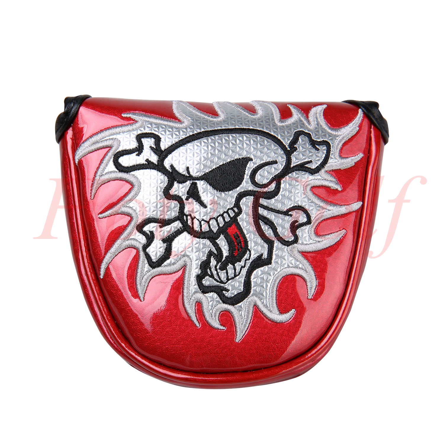 2017 Factory Customized logo Embroidery New Skull Mallet Putter Cover Headcover
2017 Factory Customized logo Embroidery New Skull Mallet Putter Cover Headcover