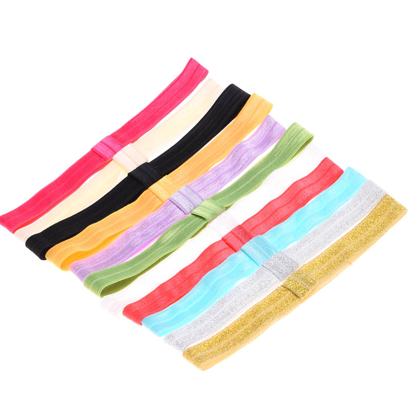 Wholesale- 20pcs baby Hair headbands FOE band toddler hair elastic bands kids hairbands children's hair ribbon soft bands
