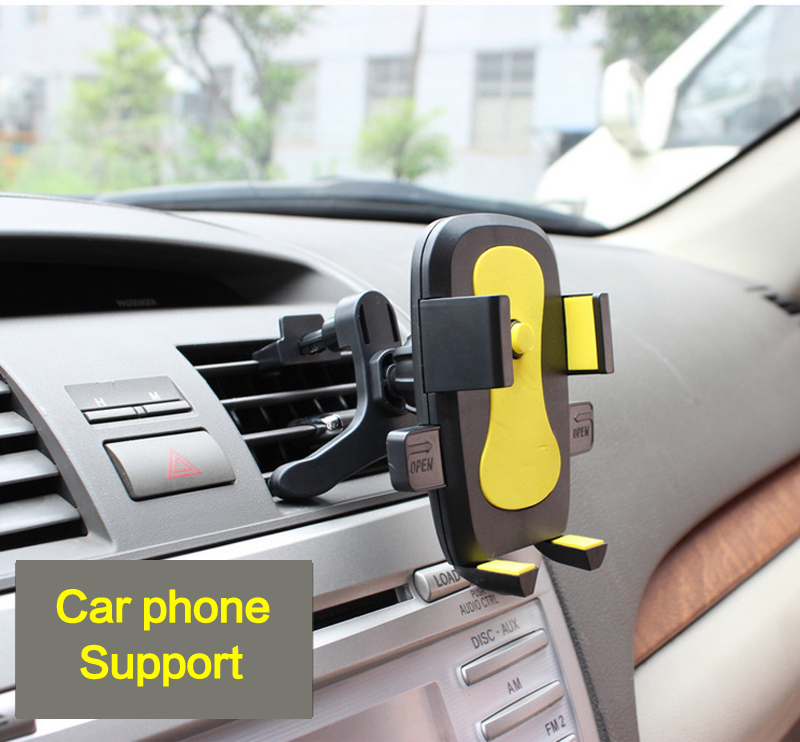 Car Mount Universal Dashboard Phone Holder Outlet Bracket Mobile Phone Stand Support For GPS