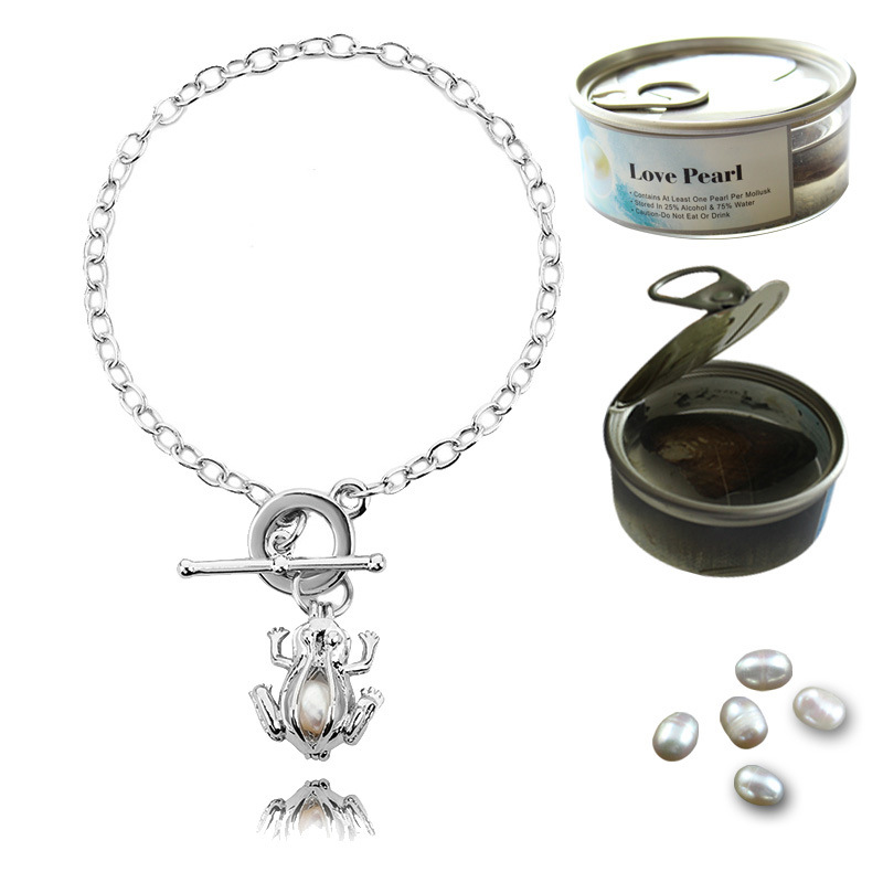 New arrival Selling creative oyster pearl bracelet hollow can open DIY pendant FB305 mix order 20 pieces a lot Charm Bracelets