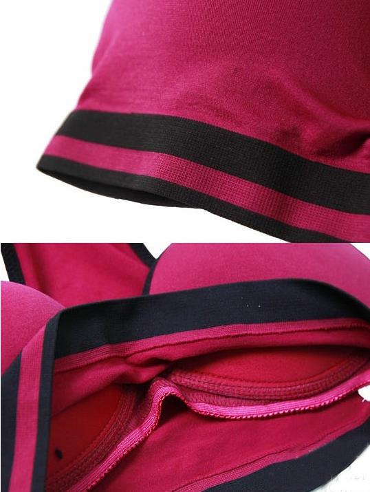 Sexy Women Seamless Bra Sport Yoga Casual Underwear Push Up Bras Tank Activewear Racerback Crop Top Padded Sleeveless Cotton Sports Bra gift