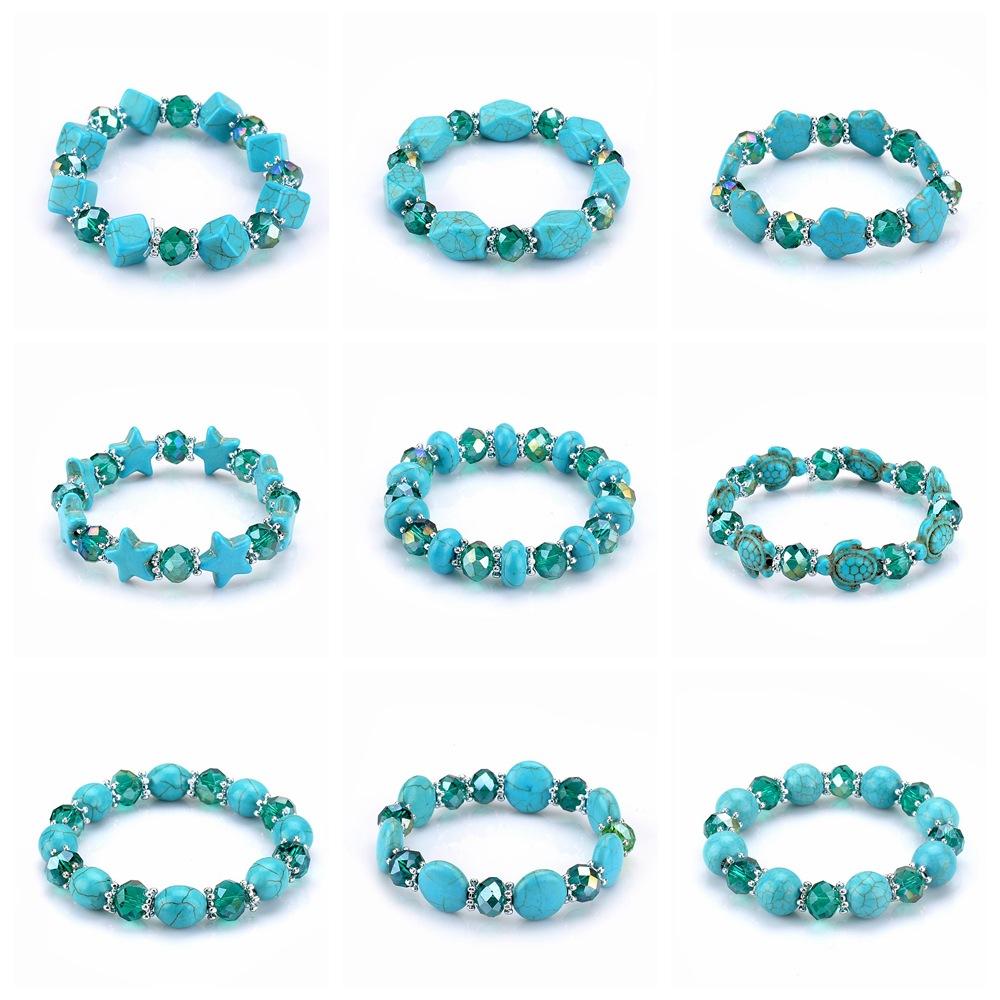 free Mixed Order mix style Turquoise Crystal beads Handmade Beaded Bracelet Anti-fatigue Men's Women's Diffuser Bracelet Fashion Jewelry
free Mixed Order mix style Turquoise Crystal beads Handmade Beaded Bracelet Anti-fatigue Men's Women's Diffuser Bracelet Fashion Jewelry