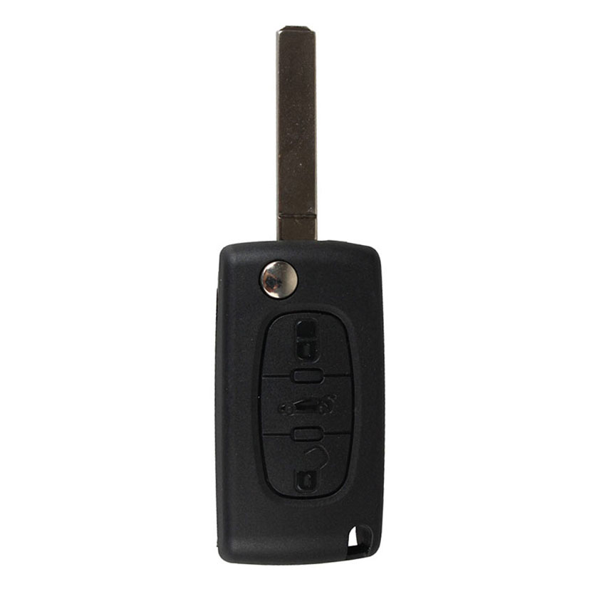 3 Buttons Folding Key Shell Remote Key Fob Case For CITROEN C3 C4 C5 C6 Tire Pressure Alarm car-styling, Black
3 Buttons Folding Key Shell Remote Key Fob Case For CITROEN C3 C4 C5 C6 Tire Pressure Alarm car-styling, Black