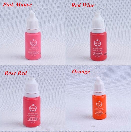 Wholesale-Wholesale 4 piece/lot 3d embroidery machine Manual Makeup ink Permanent Tattoo Makeup Pigments for eyeliner lip
Wholesale-Wholesale 4 piece/lot 3d embroidery machine Manual Makeup ink Permanent Tattoo Makeup Pigments for eyeliner lip