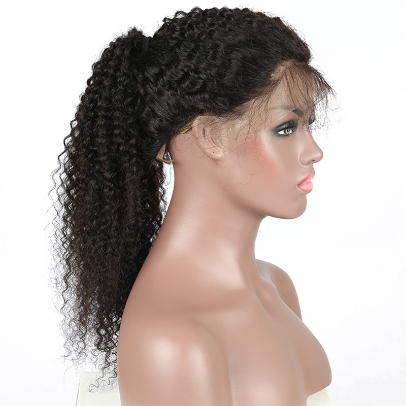 Pre plucked 360 Lace wig deep curly Human Hair Wigs-Glueless 130% Density Brazilian Virgin Remy laces frontal Wigs with Baby Hairs diva1