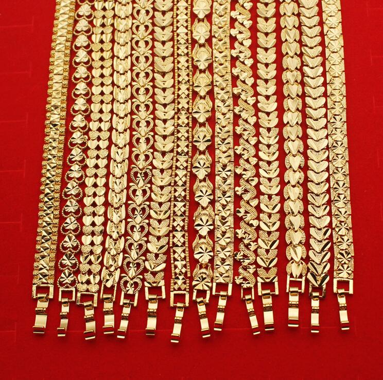 New arrival Shajin bracelet female 24K gold plated brass jewelry tank chain FB505 mix order 20 pieces a lot Slap & Snap Bracelets
New arrival Shajin bracelet female 24K gold plated brass jewelry tank chain FB505 mix order 20 pieces a lot Slap & Snap Bracelets