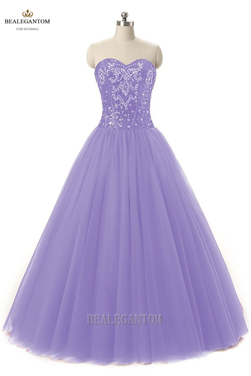 real photo sweetheart ball gown quinceanera dresses with sequins tulle beaded plus size prom pageant debutante party gown bm12