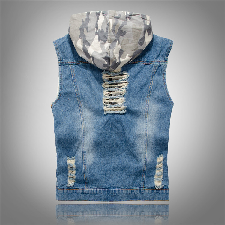 Wholesale- 2021 Vest Jean Ripped Jacket Denim Top Jeans Waistcoat Male Cowboy Brand Sleeveless Jacket Mens Tank Vest Hooded Men M-3XL Gpxpr, Black
Wholesale- 2021 Vest Jean Ripped Jacket Denim Top Jeans Waistcoat Male Cowboy Brand Sleeveless Jacket Mens Tank Vest Hooded Men M-3XL Gpxpr, Black