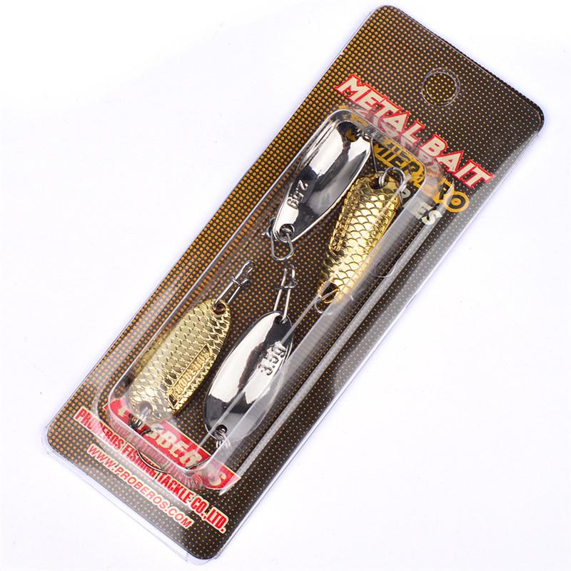 NEW Spoon Bait set 2.5g/2.7cm 3.5/2.7cm Silver+Gold Atificial Metal lure sets Freshwater fishing bait hooks
NEW Spoon Bait set 2.5g/2.7cm 3.5/2.7cm Silver+Gold Atificial Metal lure sets Freshwater fishing bait hooks