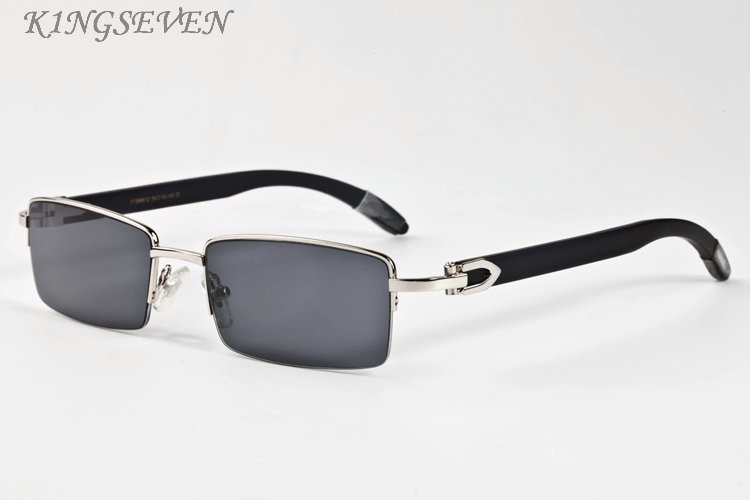 wood sunglasses new fashion buffalo horn glasses for women fashion mens sunglasses frame black brown clear lenses sport men sun glasses