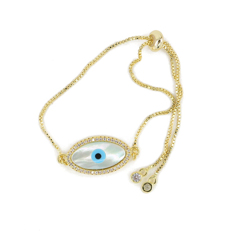 2017 New Design High Quality Brass Micro Pave CZ Evil Eye Shape Diamond Chain Bracelet ICSL192, Golden;silver
2017 New Design High Quality Brass Micro Pave CZ Evil Eye Shape Diamond Chain Bracelet ICSL192, Golden;silver