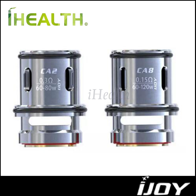 Authentic iJoy Captain CA2 0.3ohm & CA8 0.15ohm Coil Head for Captain Sub Ohm Tank Captain CA2 & CA8 Head
Authentic iJoy Captain CA2 0.3ohm & CA8 0.15ohm Coil Head for Captain Sub Ohm Tank Captain CA2 & CA8 Head