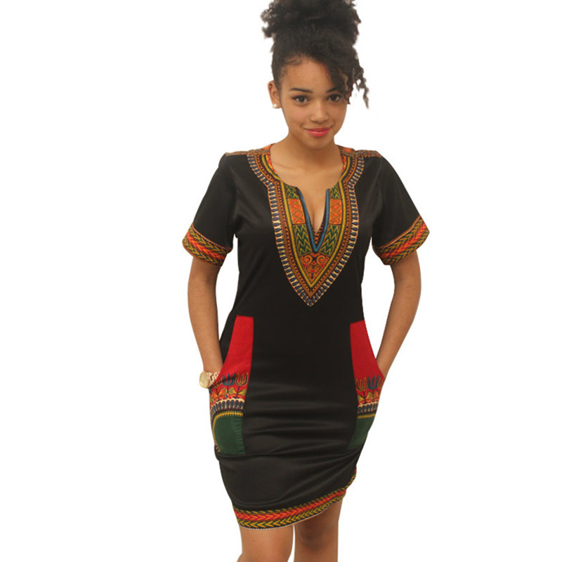 Plus XXXL Dashiki dress 2017 Summer Sexy African Print Shirt Dresses Femme Vintage Mini hippie Plus Size Boho Women Casual Clothing
Plus XXXL Dashiki dress 2017 Summer Sexy African Print Shirt Dresses Femme Vintage Mini hippie Plus Size Boho Women Casual Clothing