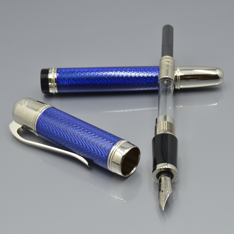 wholesale Top quality Black / Blue / wine red Fountain pen / ballpoint pen office stationery write ball pens for business Gift