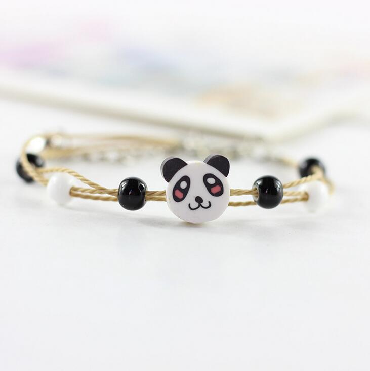 High quality Cute female cartoon couple sisters bracelet simple sweet jewelery FB108 mix order 20 pieces a lot Charm Bracelets
