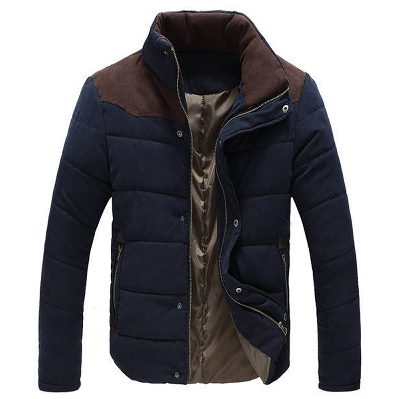 Wholesale- Warm Winter Jackets for Men Wadded Parkas Campera Hombre Invierno 2016 Autumn Slim Fit Men's Cotton-padded Jacket Coat, Blue
Wholesale- Warm Winter Jackets for Men Wadded Parkas Campera Hombre Invierno 2016 Autumn Slim Fit Men's Cotton-padded Jacket Coat, Blue