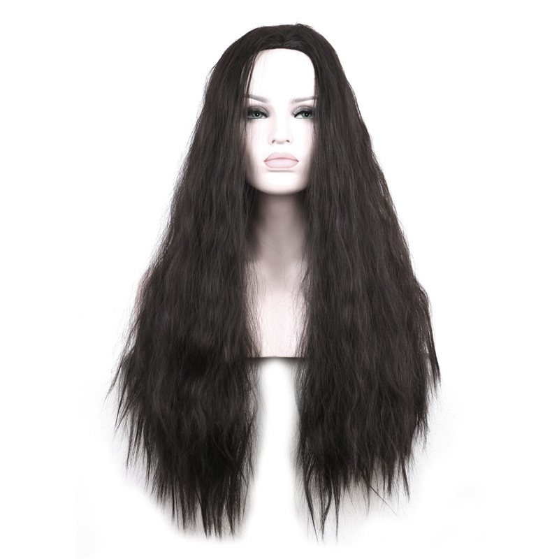WoodFestival real picture womens long curly black wig fluffy hair heat resistant synthetic wigs for women Size can be adjusted
WoodFestival real picture womens long curly black wig fluffy hair heat resistant synthetic wigs for women Size can be adjusted