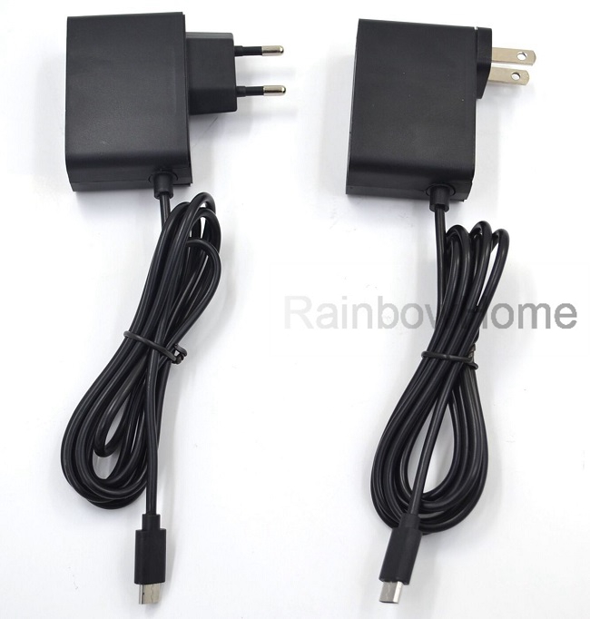 Replacement AC Power Supply Adapter Fast Charging Kit for NS Switch Game Console OLED Dock Pro Controller Travel Wall Charger Charging Adapter USB Typ
