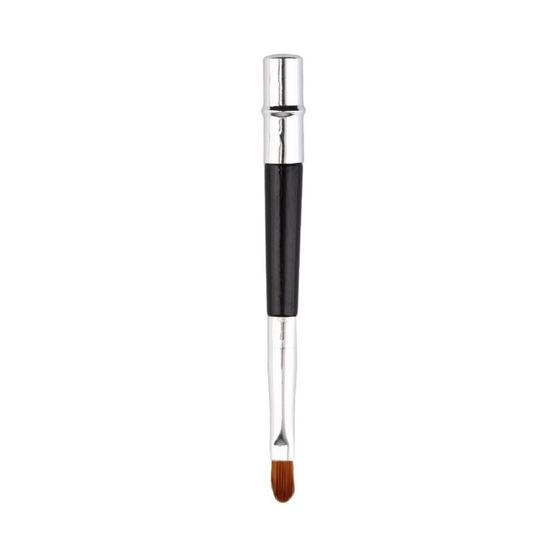 Professional Make Up Tool Portable Retractable Cosmetic Lipstick Gloss Lip Brush With Cap Makeup Cosmetic Tool Free Shipping ZA2037