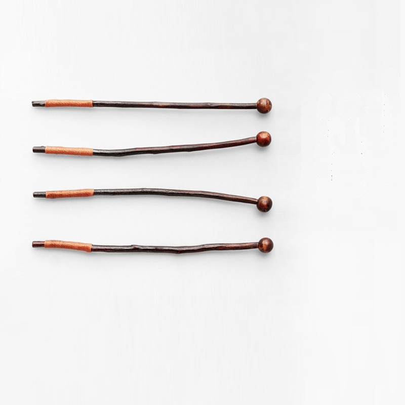 Wholesale- Japan Style Wooden Spoon Rice Scoop Eco-Friendly Natural Wood Seasoning Spoon Coffee Bar Stick Vintage Tableware