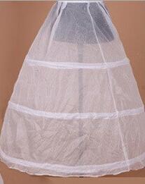Hot Sale Petticoats 2017 Brand New 3 Hoop Wedding Bridal Gown Dress Underskirt Crinoline Ball Gown Wedding Accessories