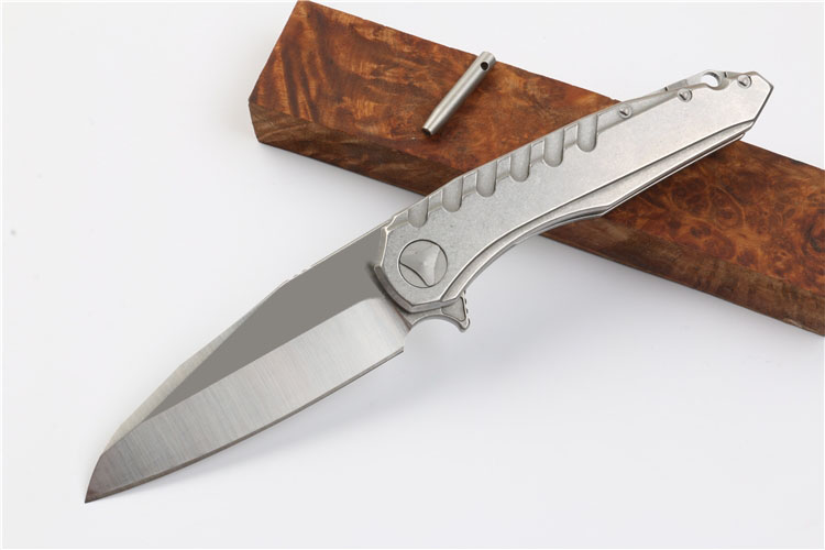 Top Quality Ball Bearing Flipper Knife D2 Satin Blade Stone Wahsed Finish Steel Handle EDC Pocket Outdoor Tactical Folding Knives
Top Quality Ball Bearing Flipper Knife D2 Satin Blade Stone Wahsed Finish Steel Handle EDC Pocket Outdoor Tactical Folding Knives