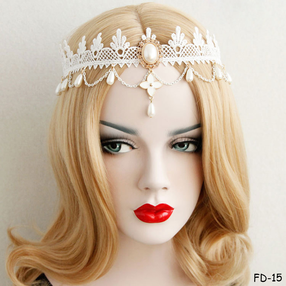 Lace Gothic Punk Rhinestone Dangle Headband Halloween Christmas Masquerade Party Artificial Pearls Chain Tassel Elastic Hairband Ladies Gift
Lace Gothic Punk Rhinestone Dangle Headband Halloween Christmas Masquerade Party Artificial Pearls Chain Tassel Elastic Hairband Ladies Gift