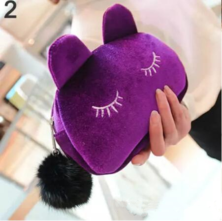 Wholesale-Cute Portable Cartoon Cat Coin Storage Case Travel Makeup Flannel Pouch Cosmetic Bag Korean and Japan Style free shipping
Wholesale-Cute Portable Cartoon Cat Coin Storage Case Travel Makeup Flannel Pouch Cosmetic Bag Korean and Japan Style free shipping