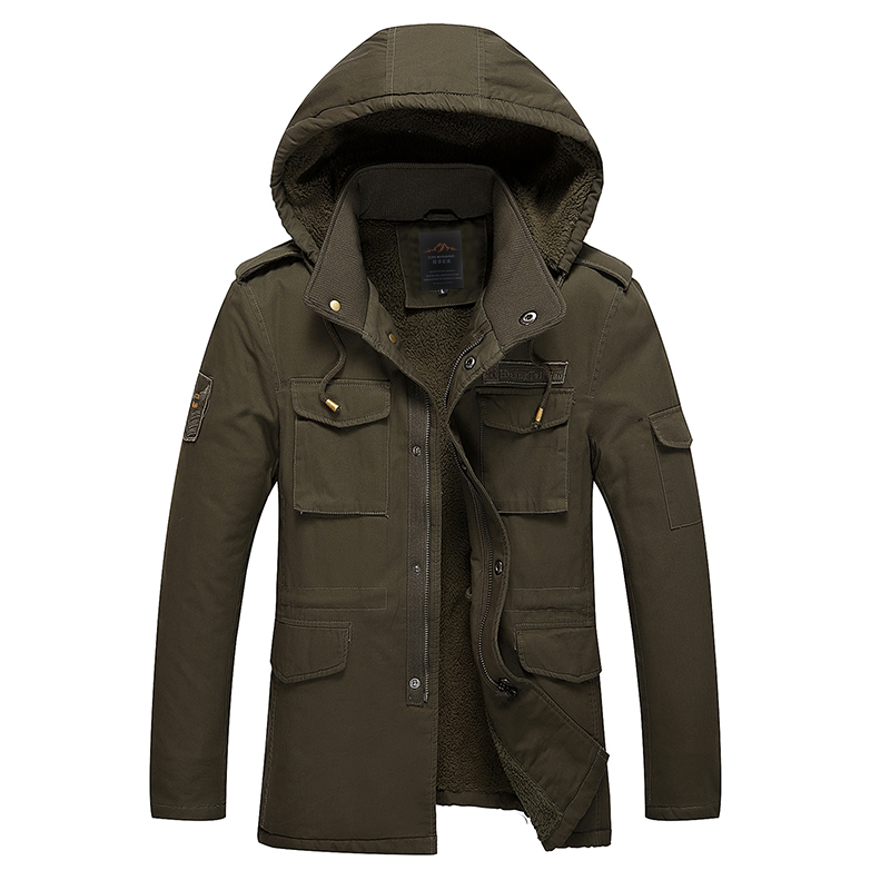 Wholesale- Winter Jacket Men New arrival 2016 Fashion Hot Warm Thick Mens Coats Hooded Cotton-padded jackets Travel Clothes