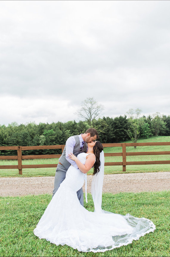 One Layer Wedding veil Cathedral Length White Ivory Lace Edge Pearls tulle Bridal Veil With comb 113
One Layer Wedding veil Cathedral Length White Ivory Lace Edge Pearls tulle Bridal Veil With comb 113