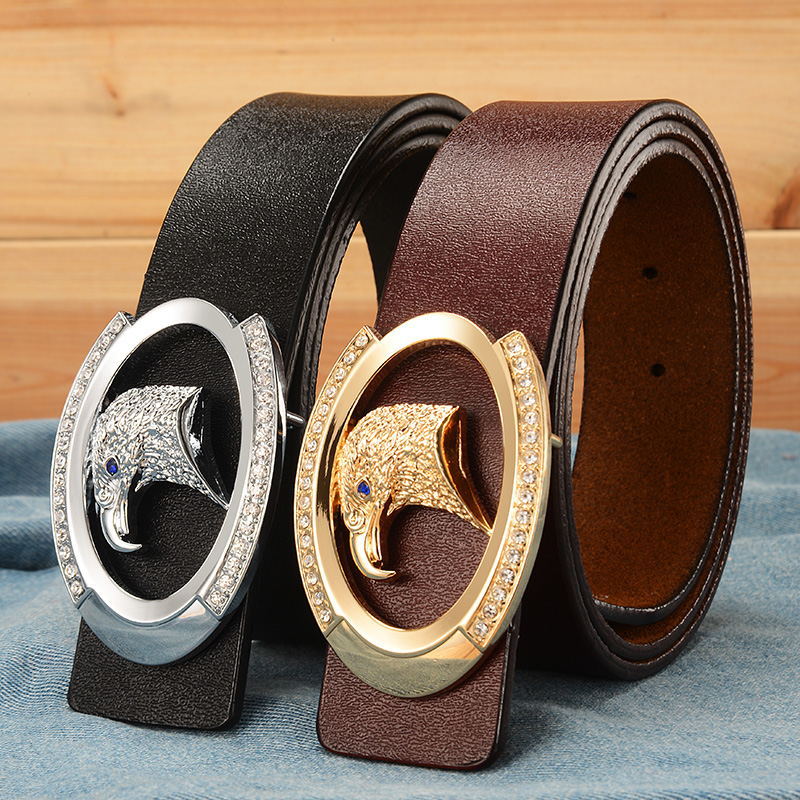 men belt cow genuine leather designer belts men high quality cinto masculino fashion male strap for jaens, Black;brown
men belt cow genuine leather designer belts men high quality cinto masculino fashion male strap for jaens, Black;brown