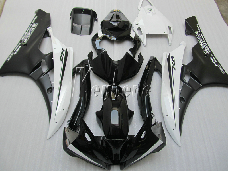 Injection plastic fairings for Yamaha YZF R6 07 08 white black fairing kit yzf R6 2007 2008 IY05, Same as picture
Injection plastic fairings for Yamaha YZF R6 07 08 white black fairing kit yzf R6 2007 2008 IY05, Same as picture