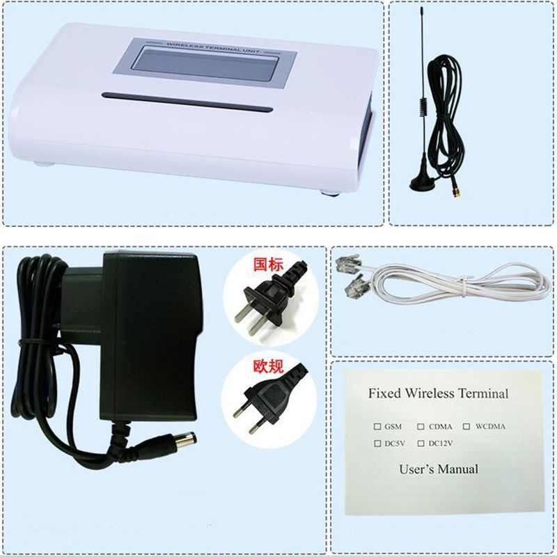 Fixed Wireless Minal GSM Dialer SIM Card GSM Dialer Fixed Wireless Terminal GSM900/1800Mhz Calling translate or Alarm system