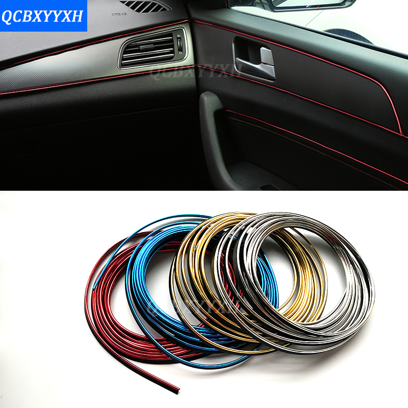5M/Lot Car styling interior Decoration thread sticker Insert type Air Outlet Dashboard Decoration Strip Accessories, Black
5M/Lot Car styling interior Decoration thread sticker Insert type Air Outlet Dashboard Decoration Strip Accessories, Black