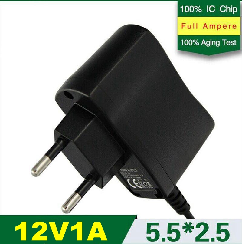 Edison2011 12V 1A Lighting Transformers AC100V-240V Converter Adapter 1000mA Power Supply US/EU/AU/UK Plug 5.5mm x 2.5mm от DHgate WW