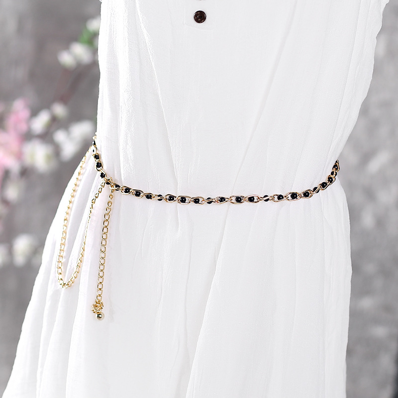 woman belt Elegant women pearl belts metal chain belts mix color pearl chain women fashion clothing accessories
woman belt Elegant women pearl belts metal chain belts mix color pearl chain women fashion clothing accessories