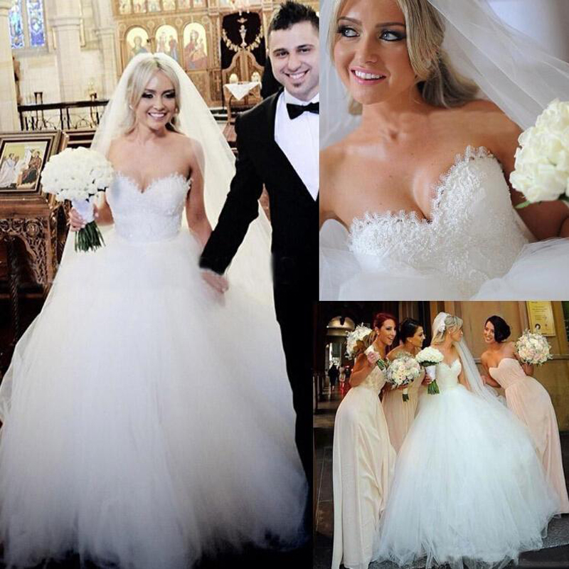 Vintage Strapless Princess Beaded Lace Ball Gown Wedding Dress Bridal Dresses Tulle Robe De Mariage Free Shipping, Ivory
Vintage Strapless Princess Beaded Lace Ball Gown Wedding Dress Bridal Dresses Tulle Robe De Mariage Free Shipping, Ivory