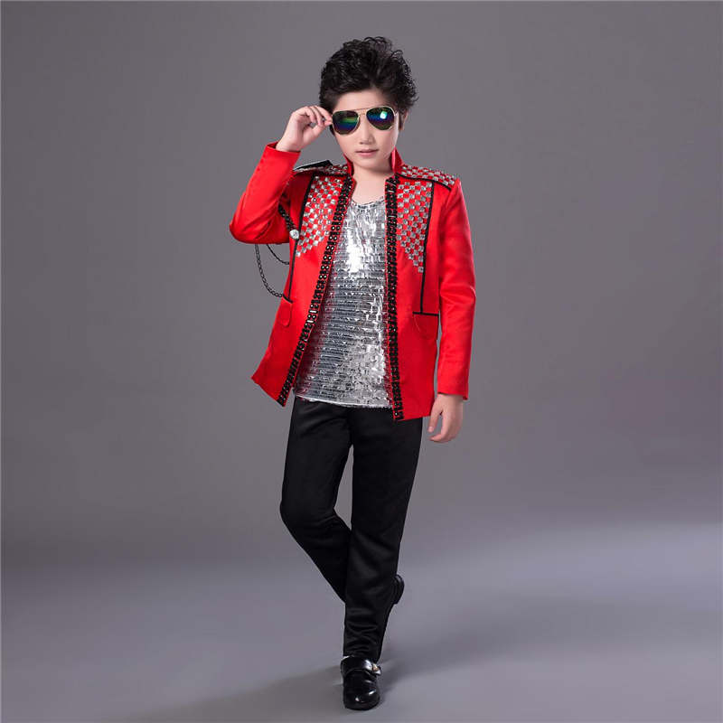 male diamonds jackets blue red black Rhinestone blazer outwear coat singer dancer performance nightclub bar groom bar fashion custumes