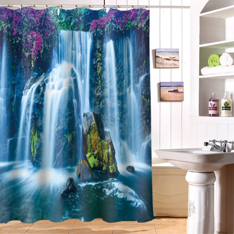 Flowing Water Waterfall Shower Curtains Personalized Waterproof 3D Shower Curtain Polyester Digital Print Waterfall Bathroom Curtains
Flowing Water Waterfall Shower Curtains Personalized Waterproof 3D Shower Curtain Polyester Digital Print Waterfall Bathroom Curtains