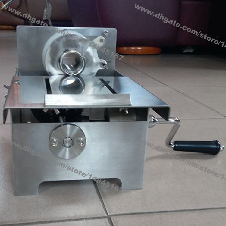 32mm 42mm Stainless Steel Hand Rolling Sausage Stuffer Machine Sausage Tying Machine Sausage Knotting Machine with 3pcs Twine3000728
