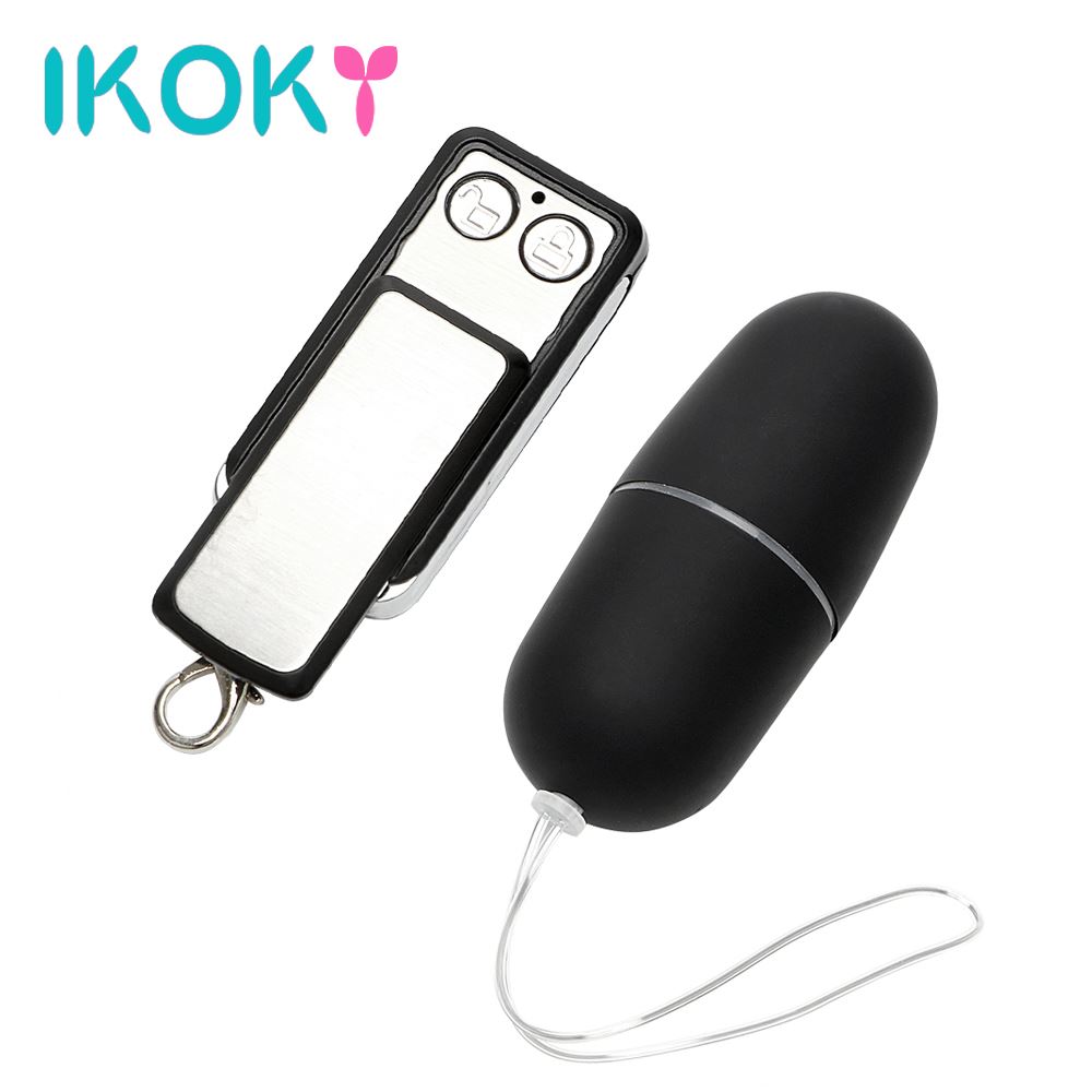 IKOKY Sex Products Vibrating Egg Vibrator Wireless Remote Control Sex Toys for Women Clitoris Stimulator Faloimitator Erotic q170718