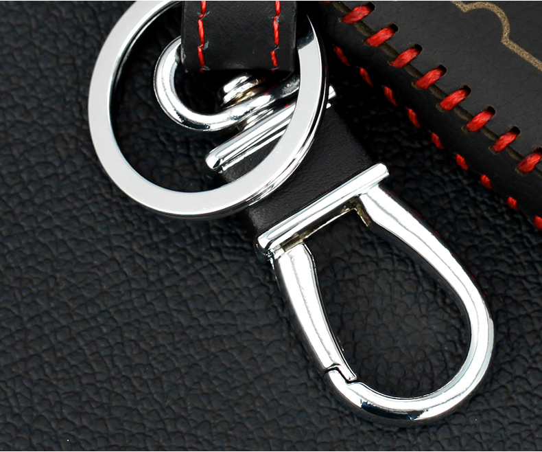 Leather Smart Remote Key Fob Holder Cover Case Keyfob For Edge Explorer Taurus