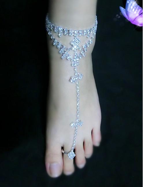 Rhinestone Foot Jew… - image