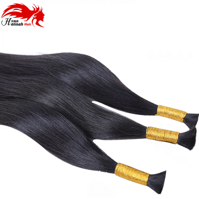 Human Hair For Micro Braids Bulk Hair Brazilian Straight Micro Human Braiding Hair Bulk No Attachment