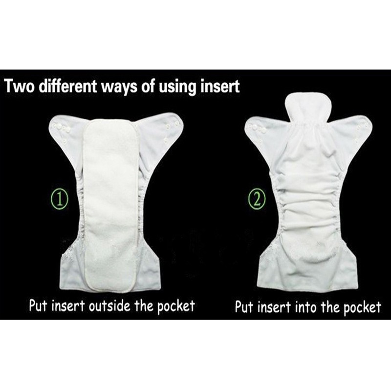 Fast Delivery cloth nappy,Reusable Washable Baby Cloth Nappies Nappy Diapers 7 diapers+7 insert 2 layer Baby City diaper 7 color choose