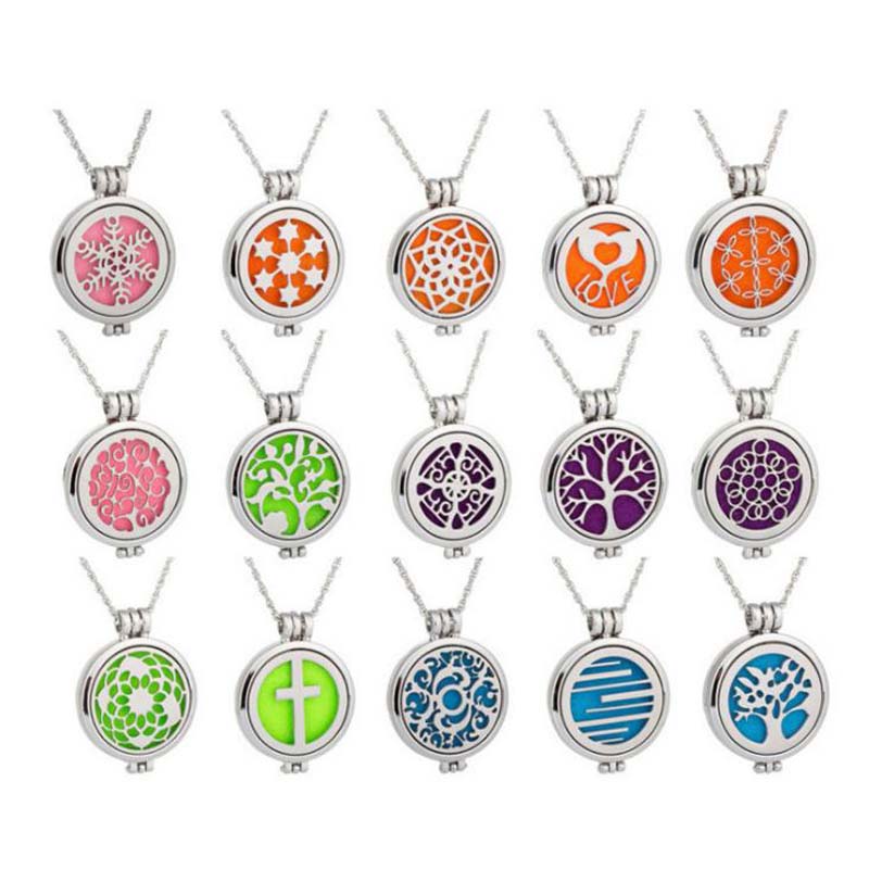 Aromatherapy Perfume Diffuser Necklaces Essential Oil Diffuser Locket Necklaces Antique Silver Plated Censer Jewelry Cage Pendant
Aromatherapy Perfume Diffuser Necklaces Essential Oil Diffuser Locket Necklaces Antique Silver Plated Censer Jewelry Cage Pendant