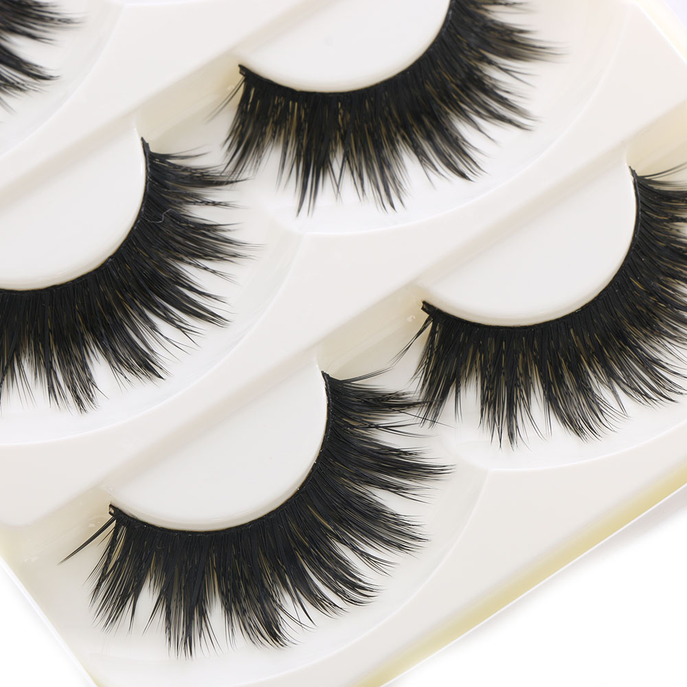 5 Pairs Of Women Ladies Makeup Thick False Eyelashes Eye Lashes Long Black Nautral Handmade Makeup Beauty Tools
5 Pairs Of Women Ladies Makeup Thick False Eyelashes Eye Lashes Long Black Nautral Handmade Makeup Beauty Tools