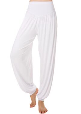 2024 Fashion Women Harem Yoga modal solid Comfy Long Pants Belly Dance pants Boho Wide Trousers Good Quanlity